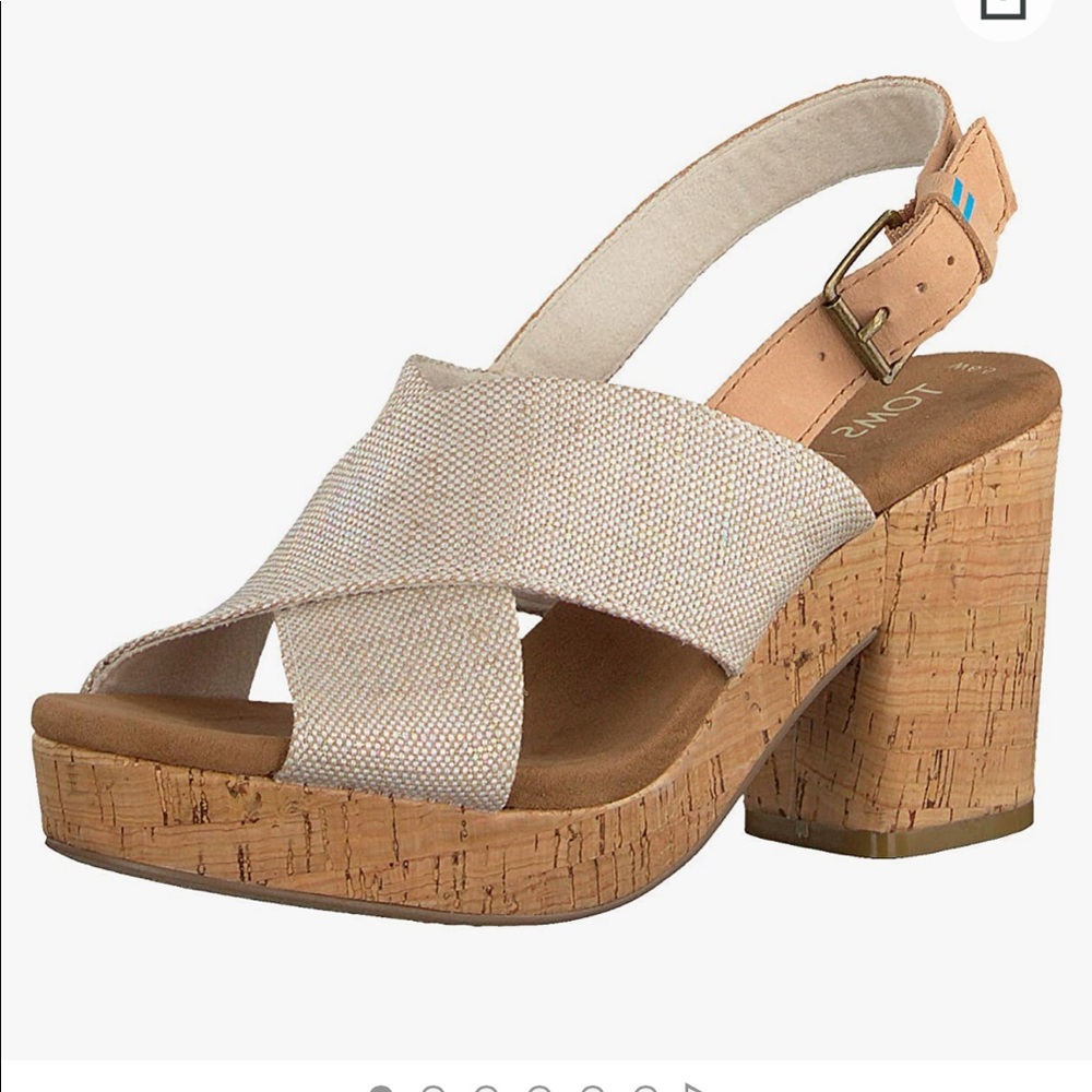 Tom’s Women’s Ibiza Platform Sandal W9